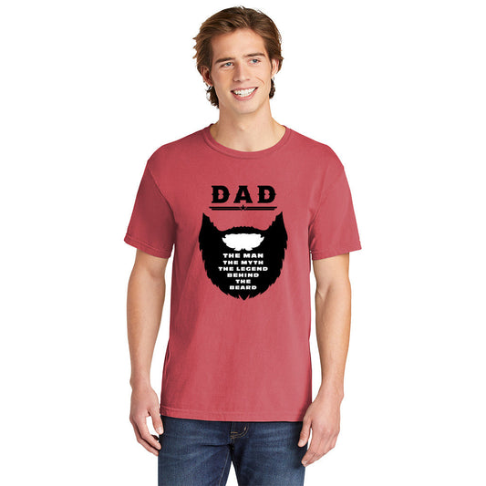 Dad Beard | Men's Garment Dyed Tee