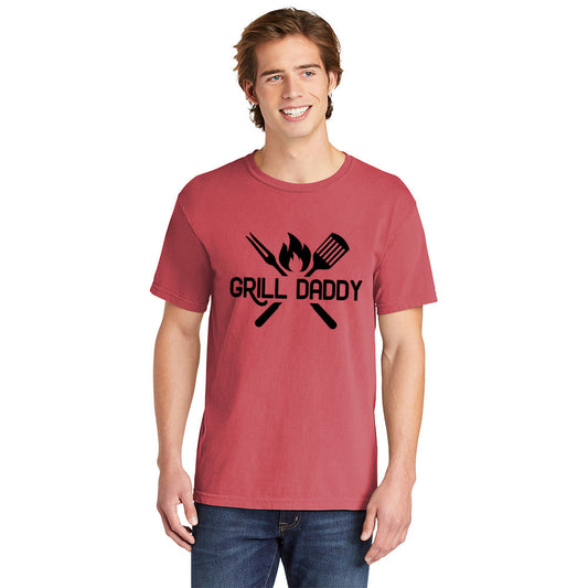 Grill Daddy | Men's Garment Dyed Tee