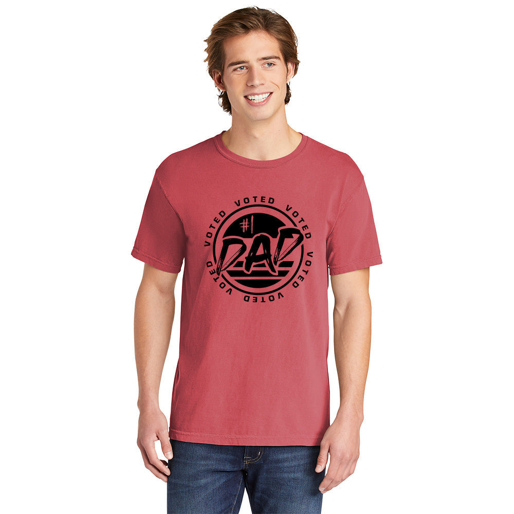 Voted #1 Dad | Men's Garment Dyed Tee