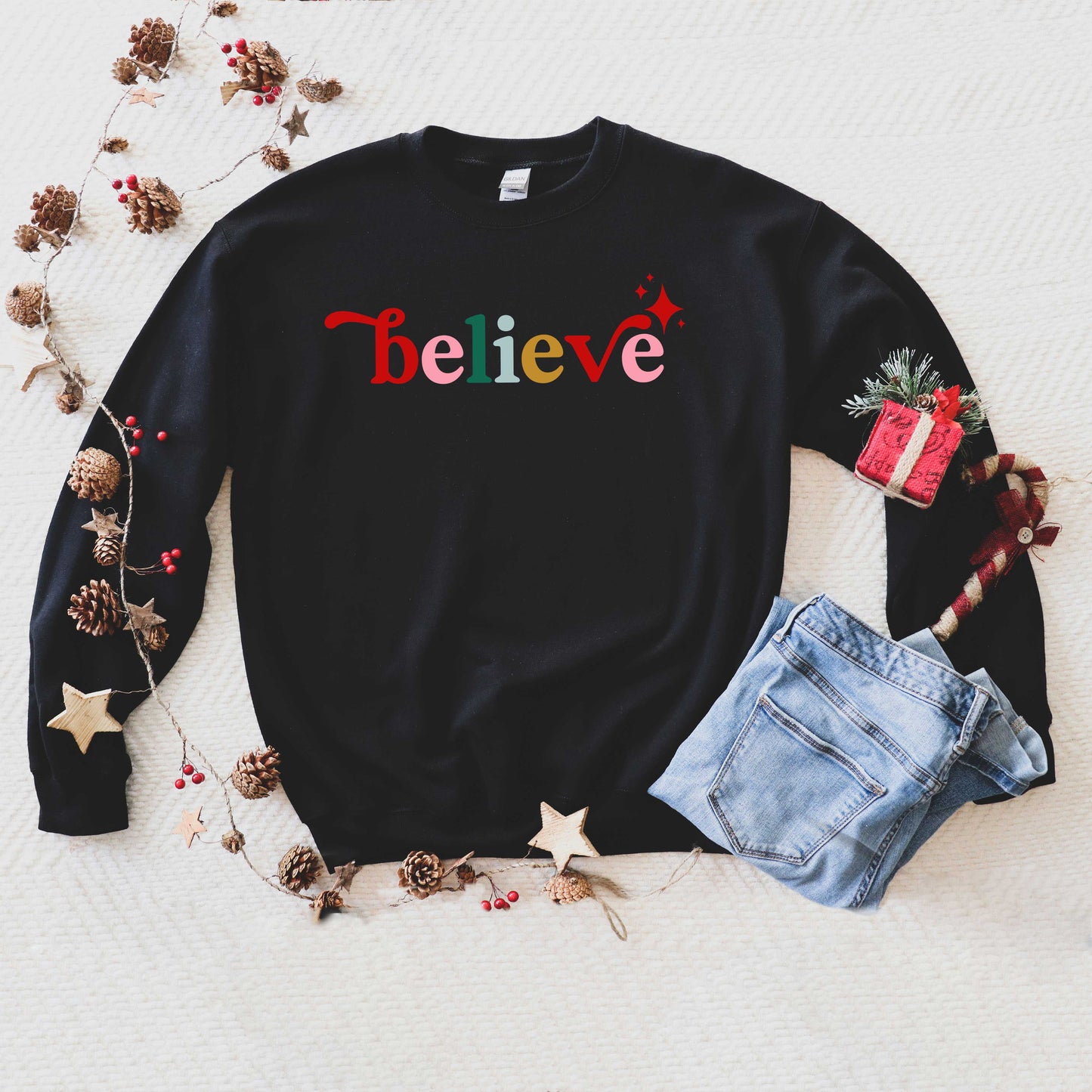 Believe Colorful | Sweatshirt