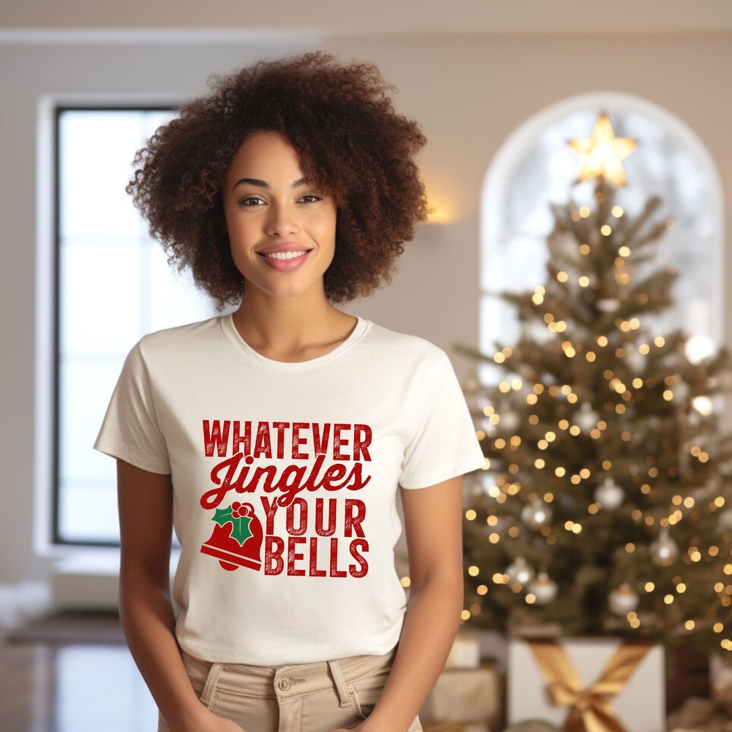 Whatever Jingles Your Bells | Short Sleeve Crew Neck