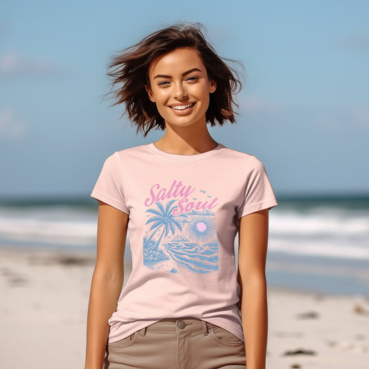 Salty Soul Beach | Short Sleeve Graphic Tee