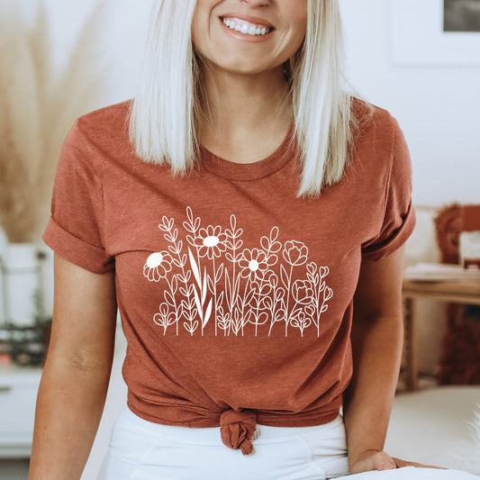 Wildflower Garden | Short Sleeve Graphic Tee