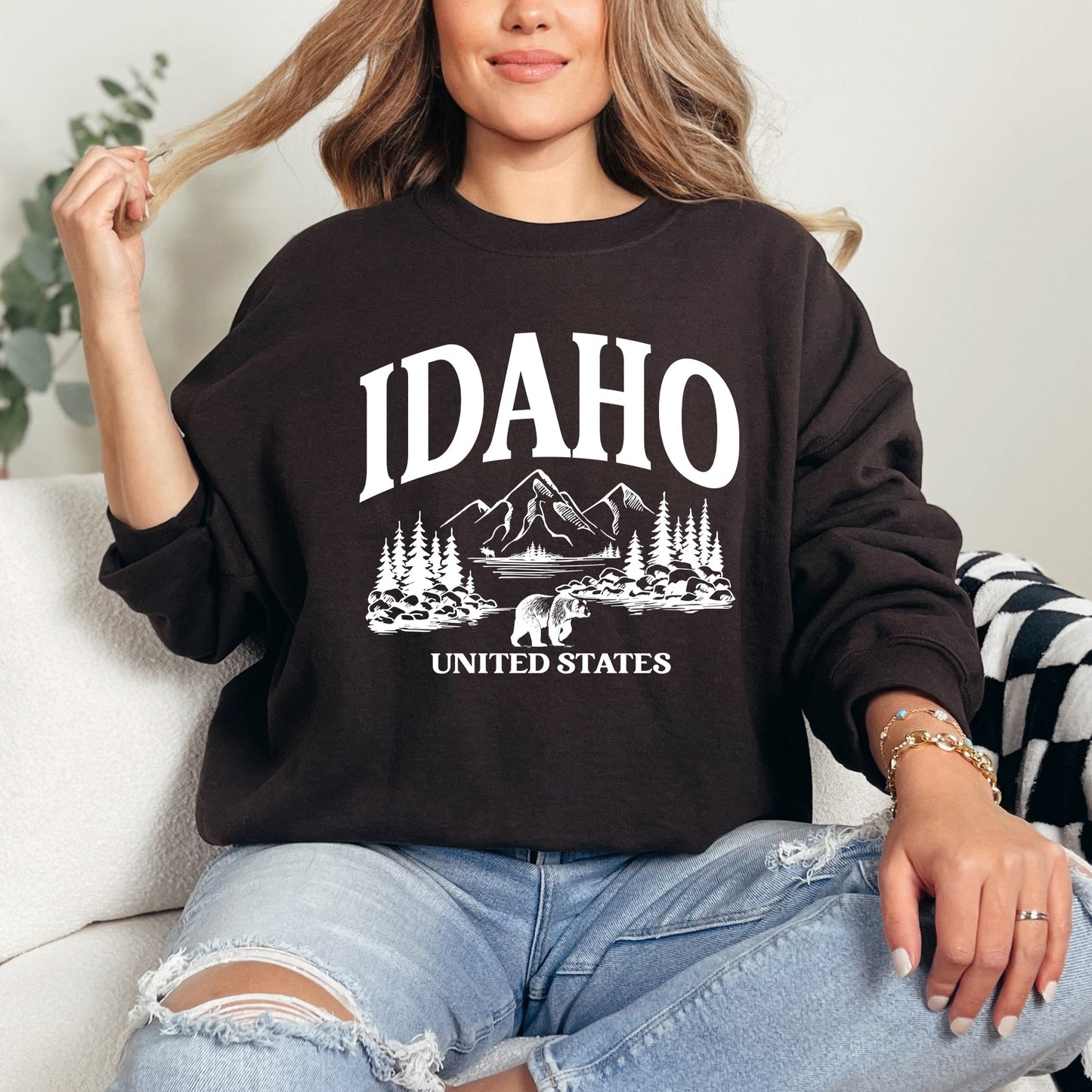 Idaho Forest Scene | Sweatshirt