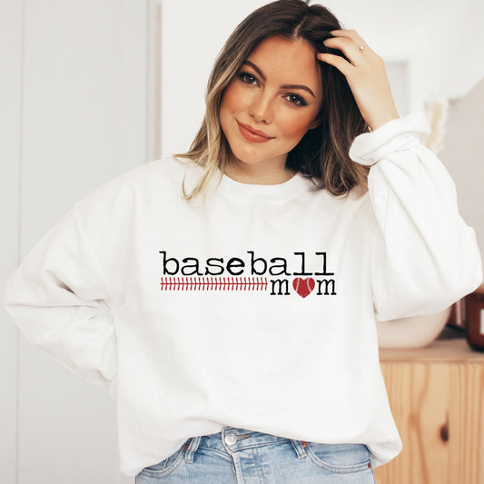 Baseball Mom Colorful | Sweatshirt