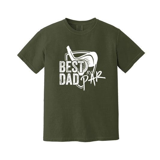 Best Dad By Par | Men's Garment Dyed Tee