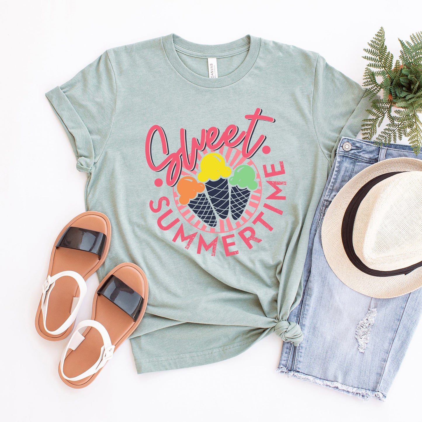 Sweet Summer Time | Short Sleeve Graphic Tee