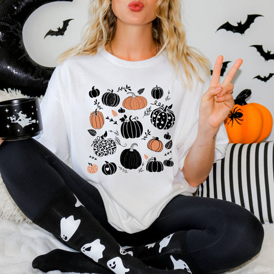 Halloween Pumpkins | Garment Dyed Tee