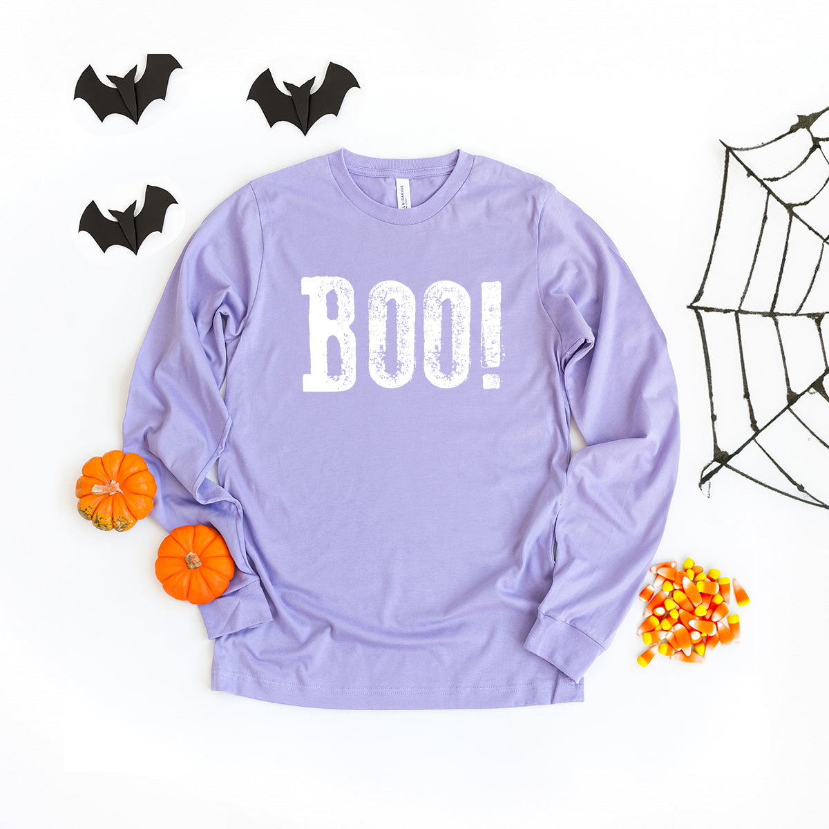 Boo! | Long Sleeve Crew Neck