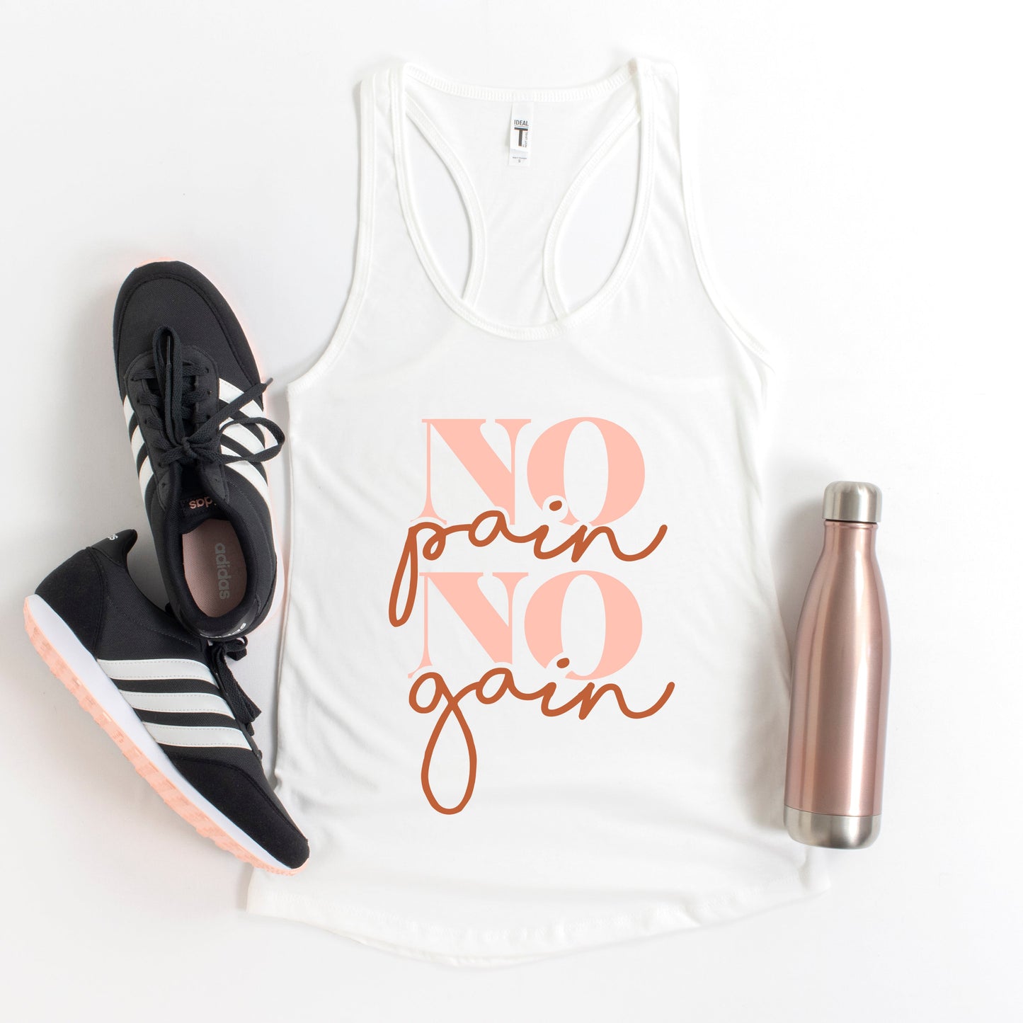 No Pain No Gain | Racerback Tank