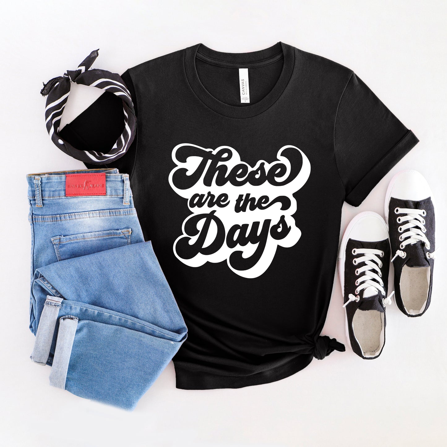 These Are The Days Retro | Short Sleeve Graphic Tee