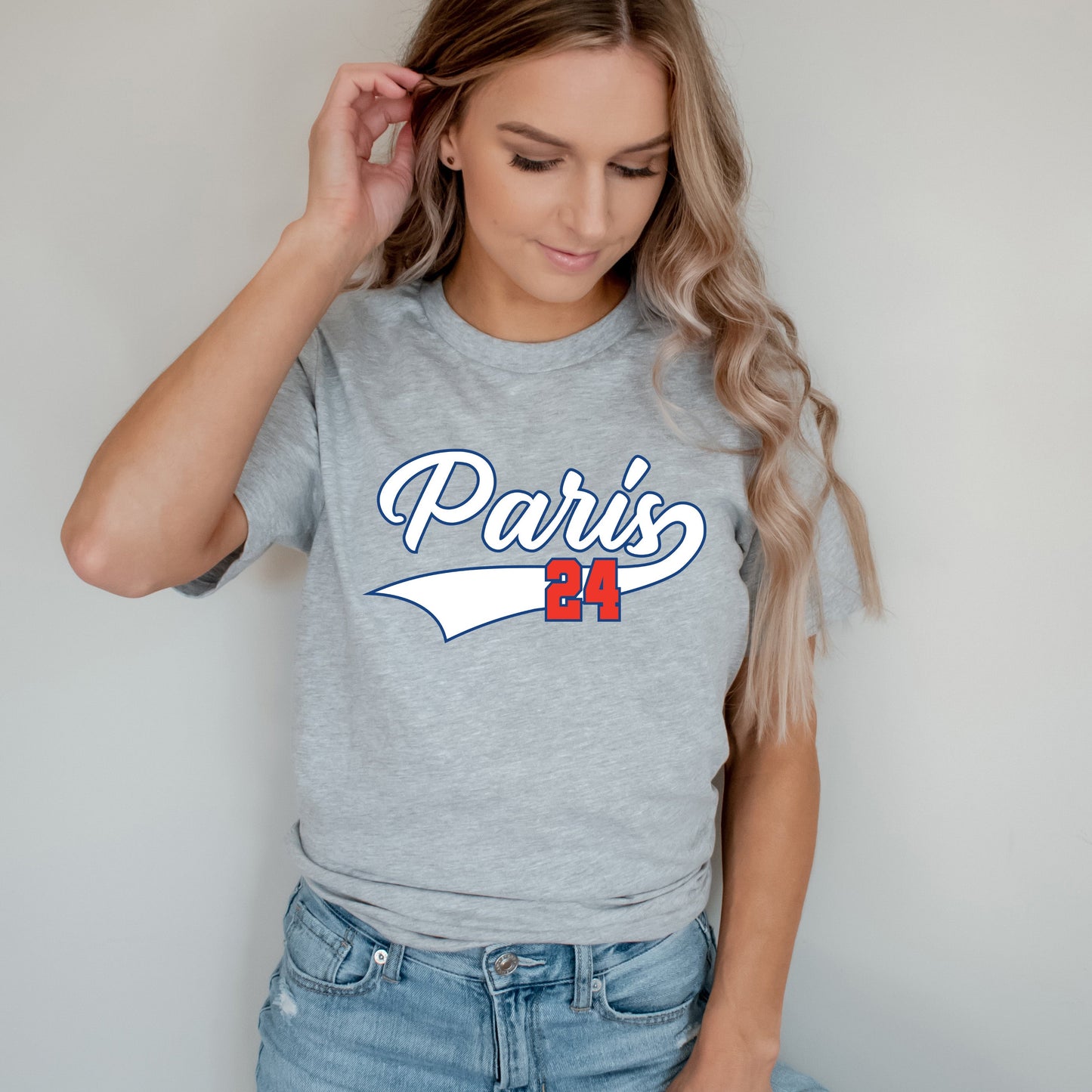 Paris Cursive 24 | Short Sleeve Graphic Tee