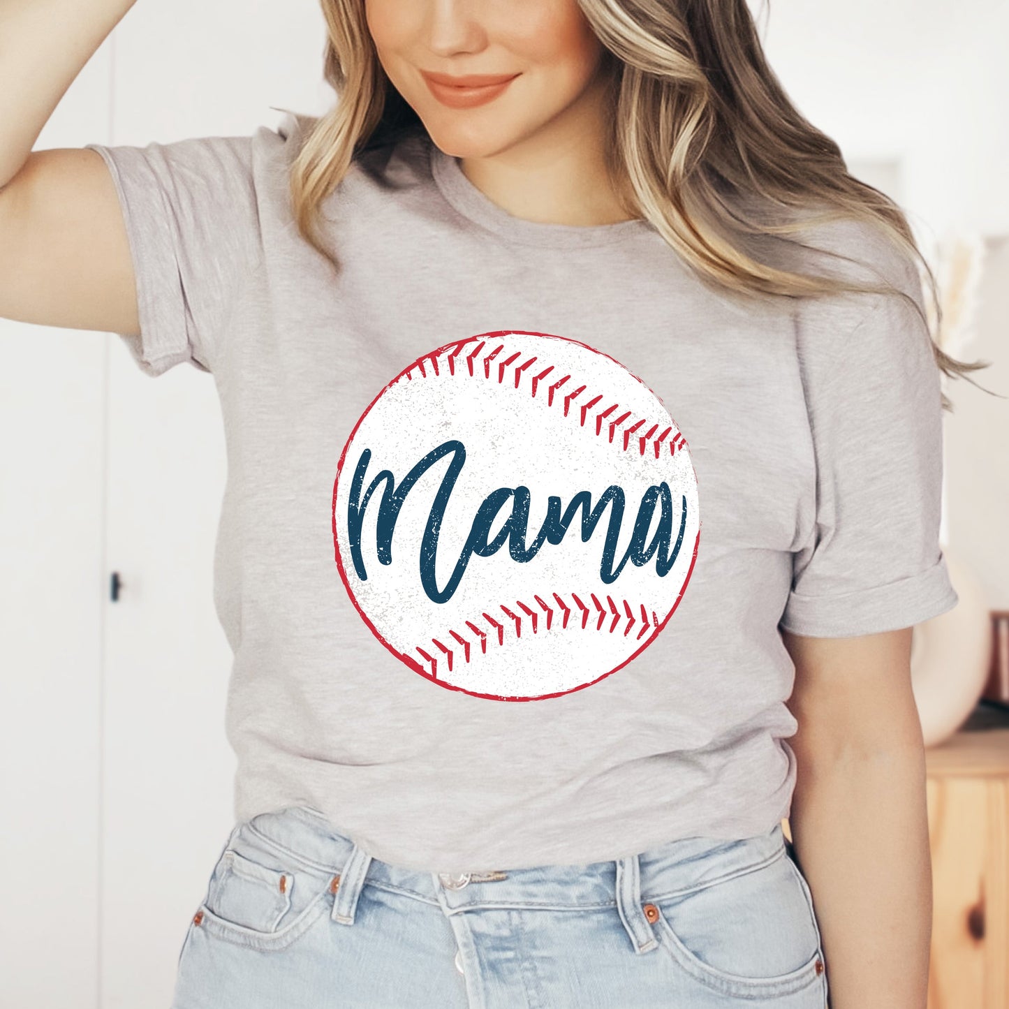 Mama Baseball | Short Sleeve Graphic Tee