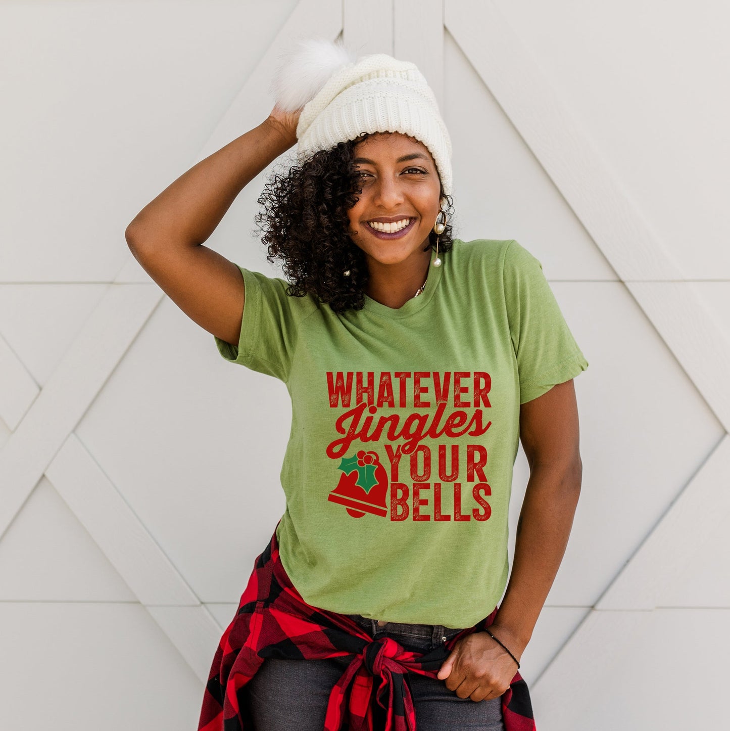 Whatever Jingles Your Bells | Short Sleeve Crew Neck