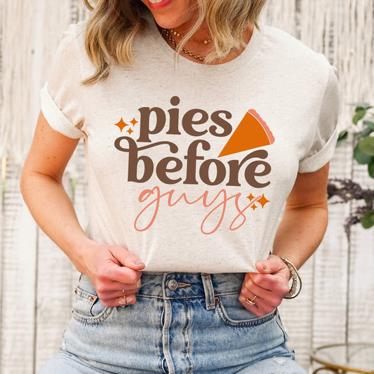 Pies Before Guys | Short Sleeve Graphic Tee