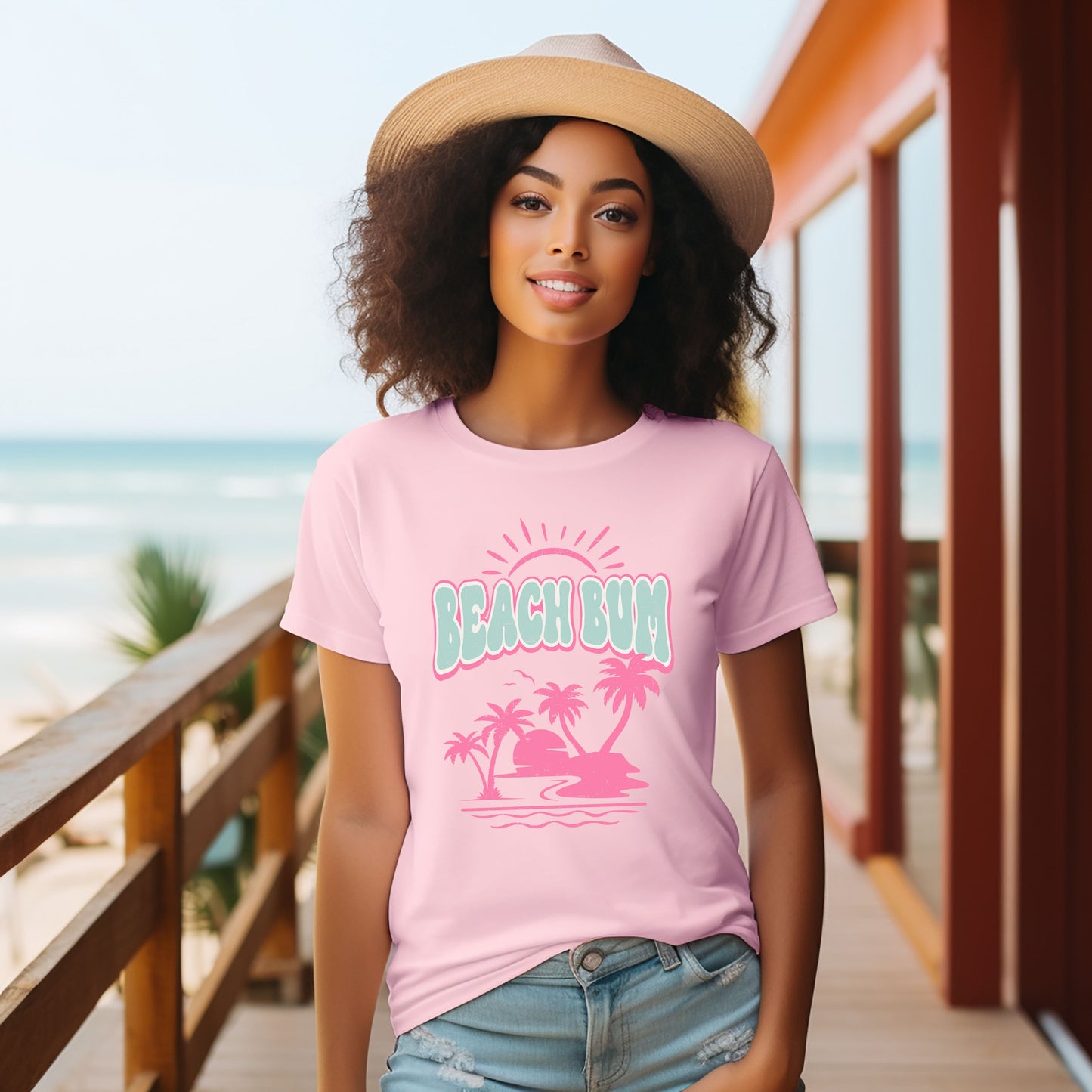 Beach Bum Horizon | Short Sleeve Graphic Tee