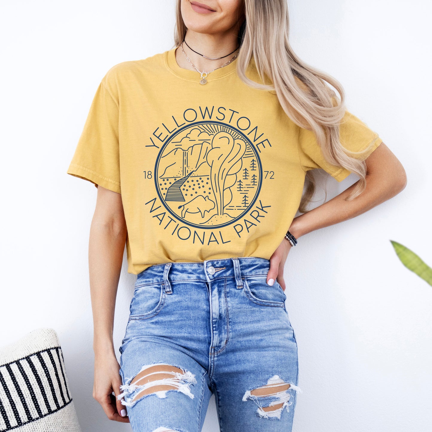 Yellowstone National Park | Garment Dyed Tee