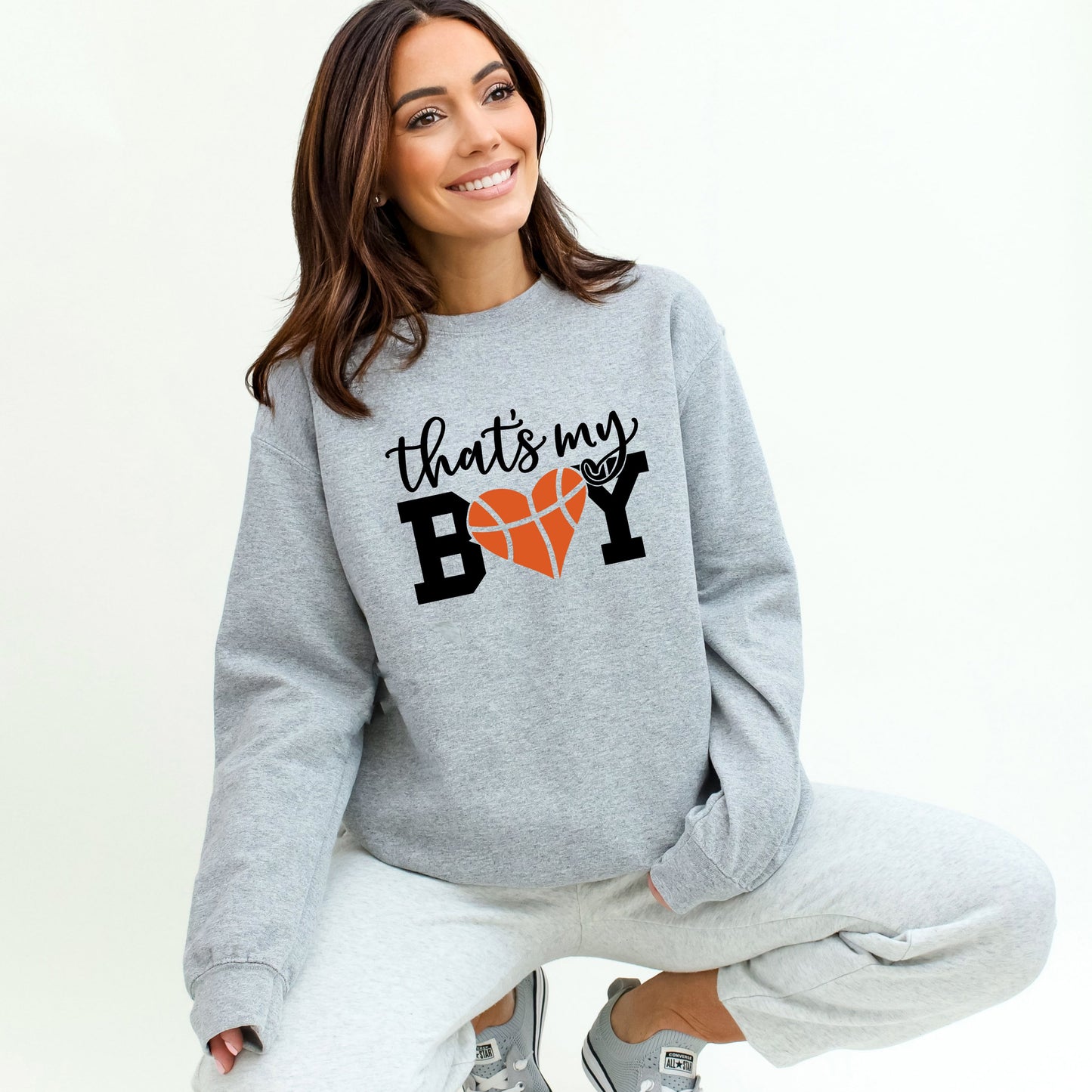 That's My Boy Basketball | Sweatshirt