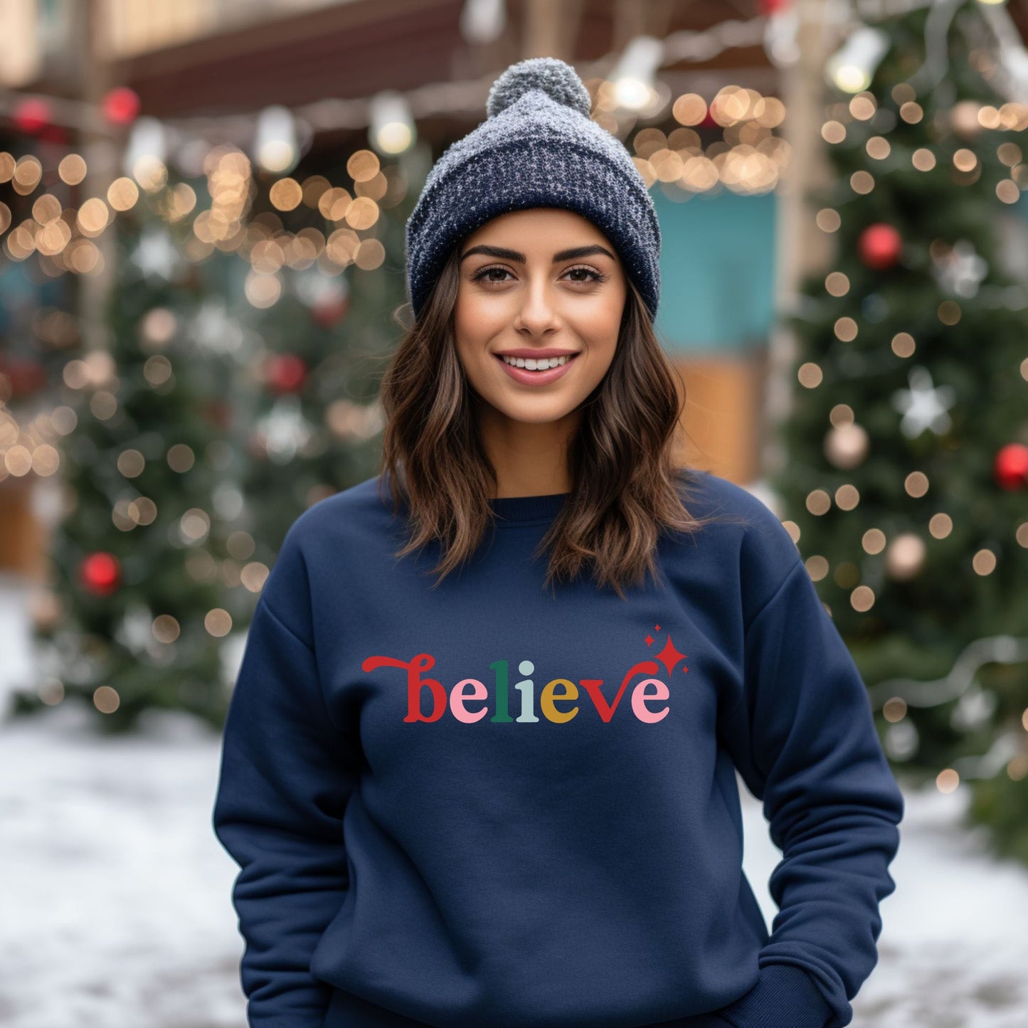 Believe Colorful | Sweatshirt