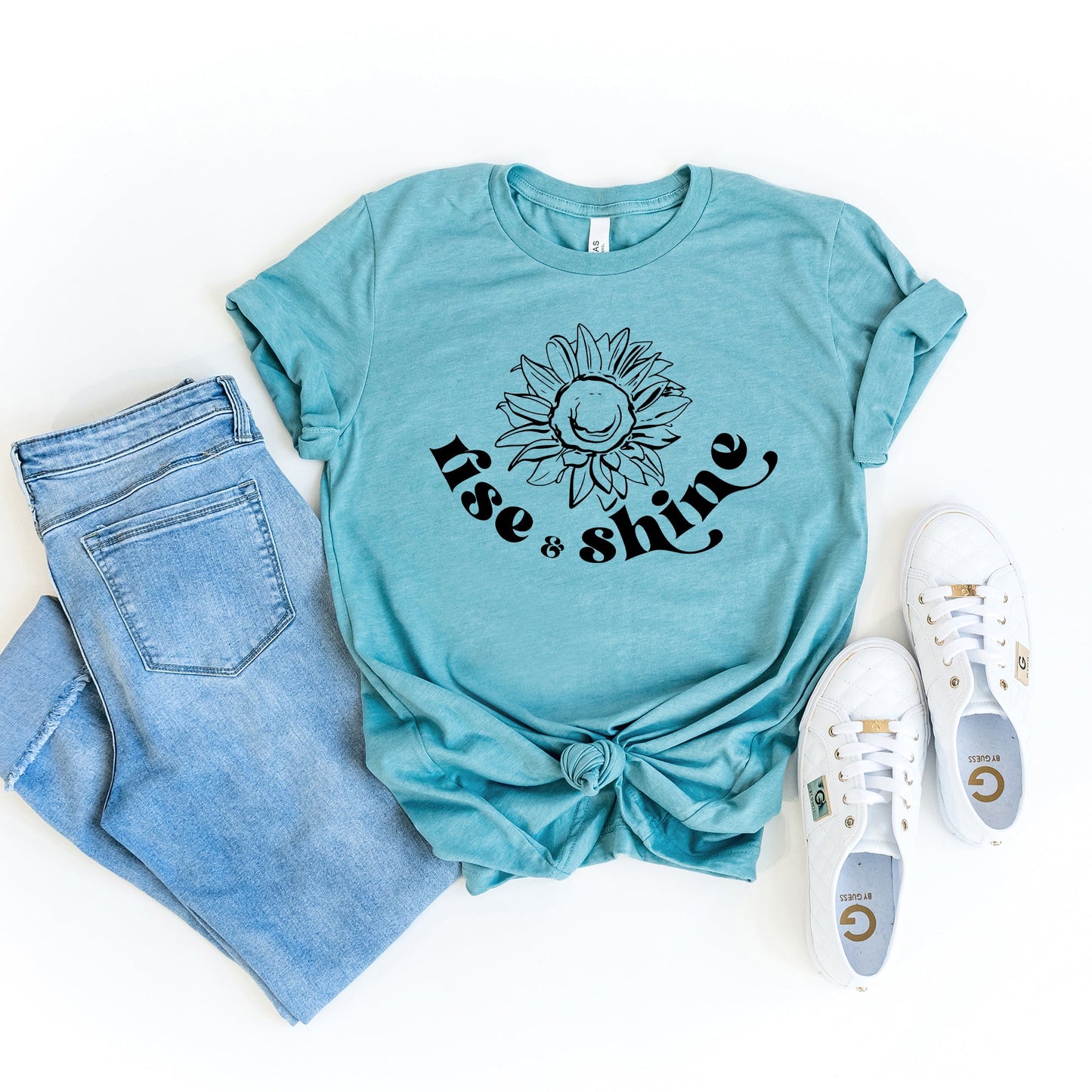 Rise And Shine Wildflower | Short Sleeve Graphic Tee