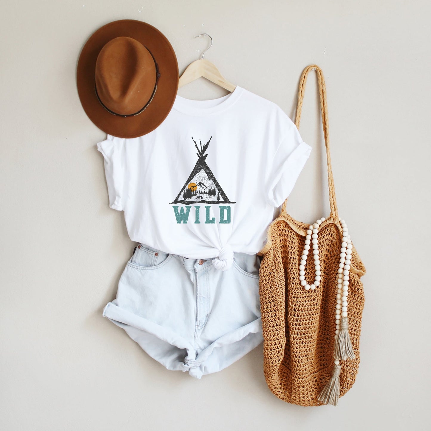 Wild Teepee | Short Sleeve Graphic Tee