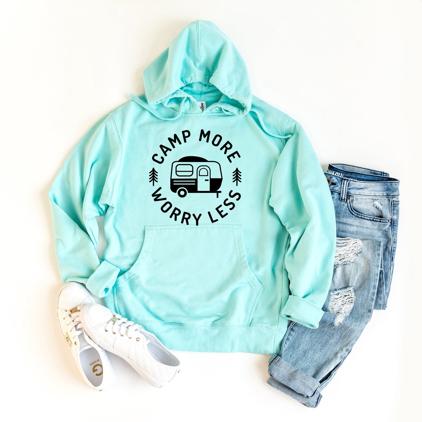 Camp More Worry Less Camper | Hoodie