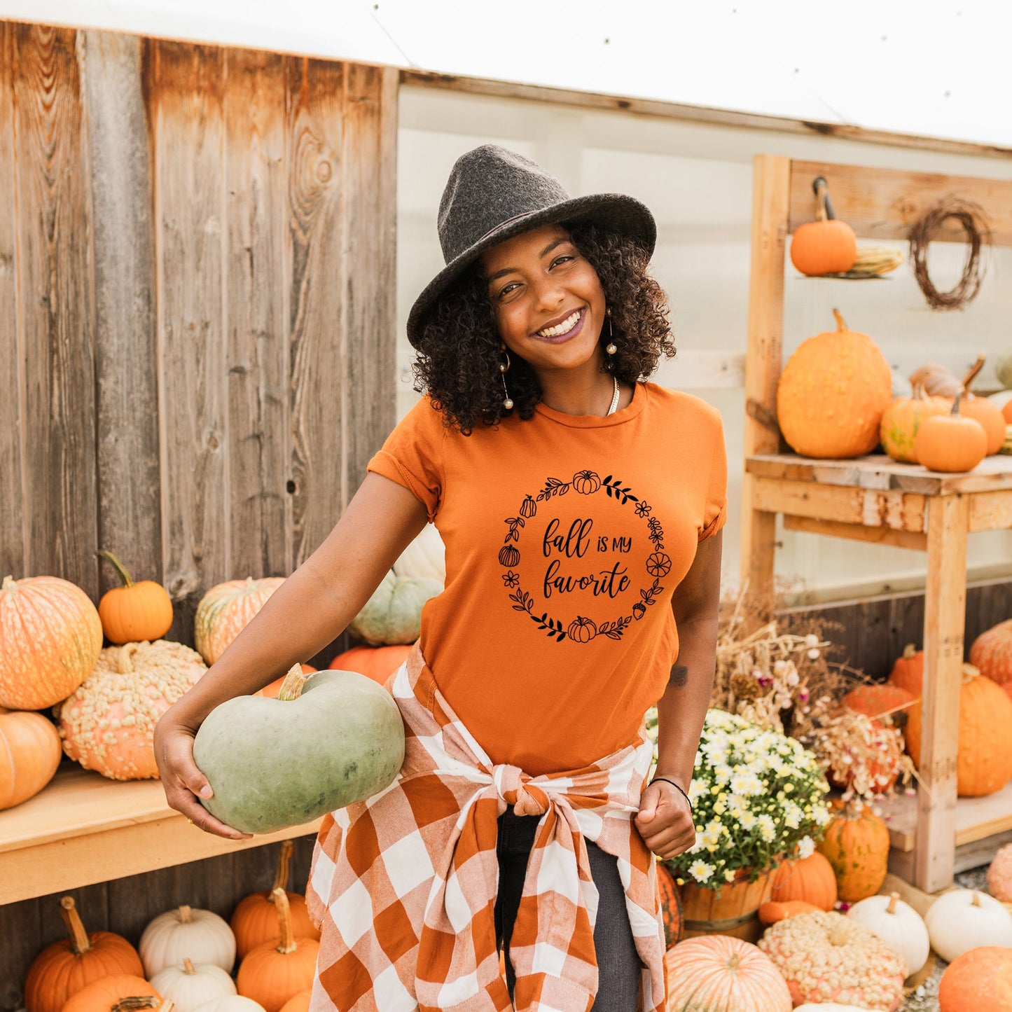 Fall Is My Favorite Circle | Short Sleeve Graphic Tee