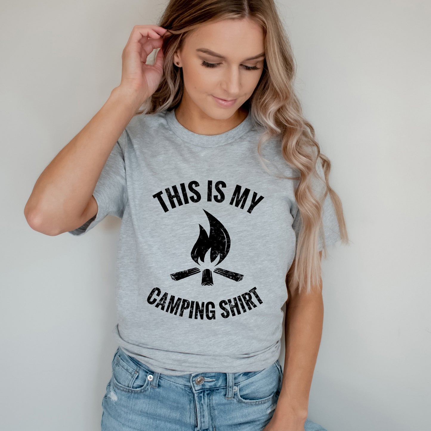 This Is My Camping Shirt | Short Sleeve Graphic Tee