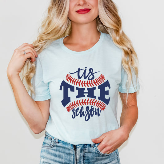 Tis The Season Baseball | Short Sleeve Graphic Tee