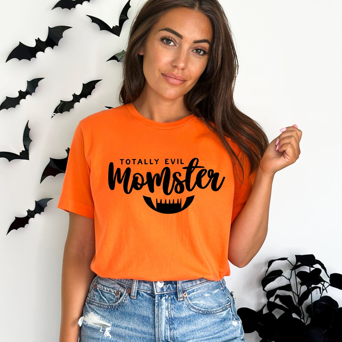 Totally Evil Momster | Short Sleeve Crew Neck