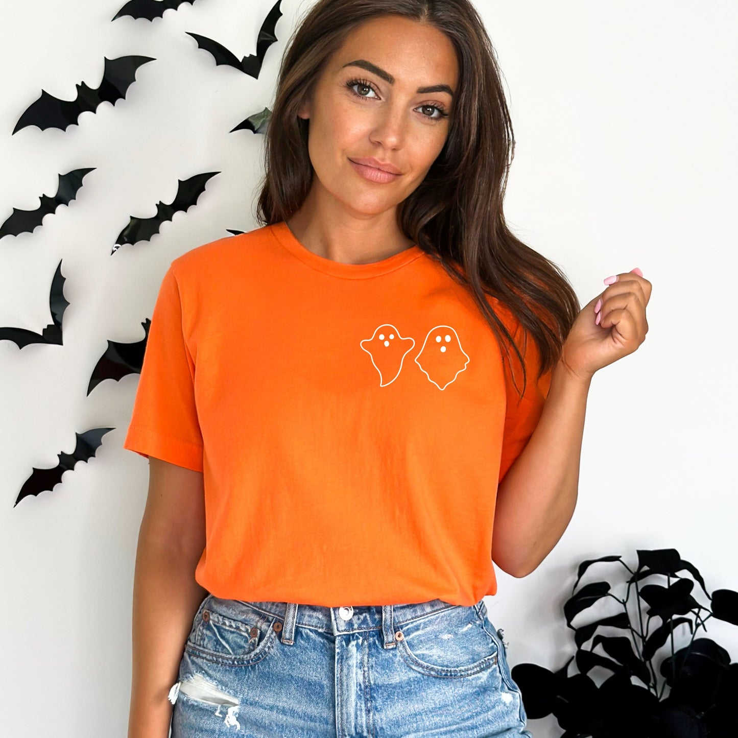 Boho Ghost MINI | Short Sleeve Crew Neck