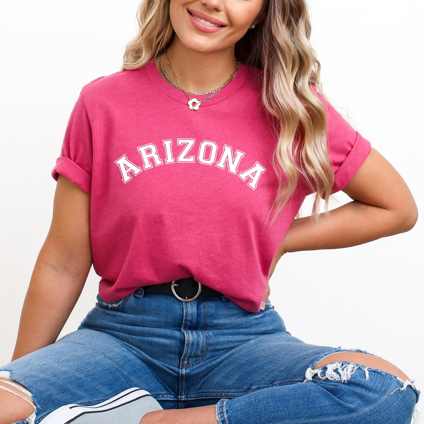 Arizona Curved | Short Sleeve Crew Neck