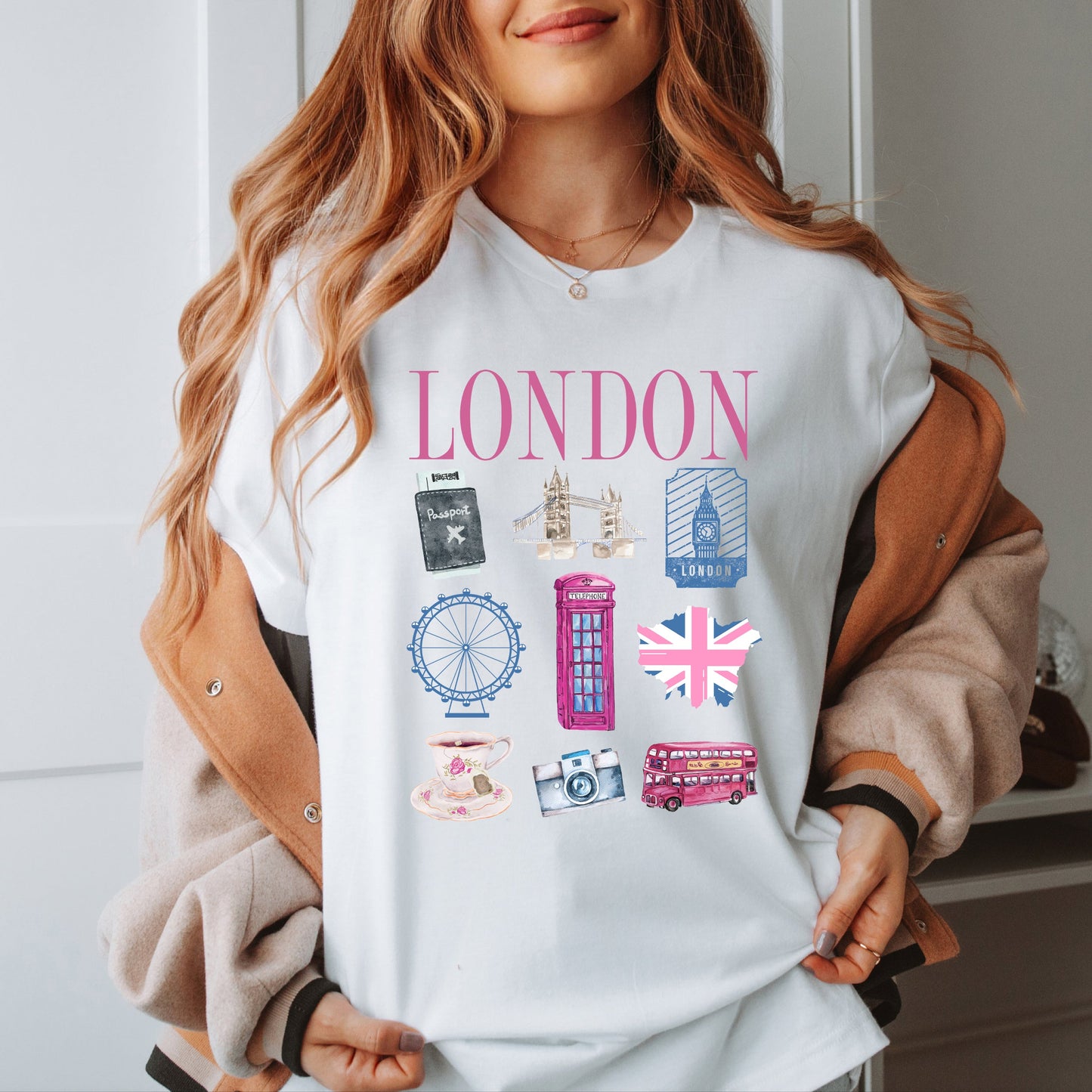 London Travel Chart | Short Sleeve Graphic Tee