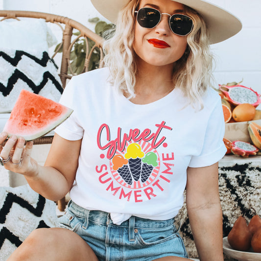 Sweet Summer Time | Short Sleeve Graphic Tee