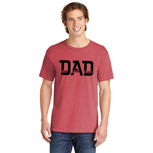 Dad The Legend | Men's Garment Dyed Tee
