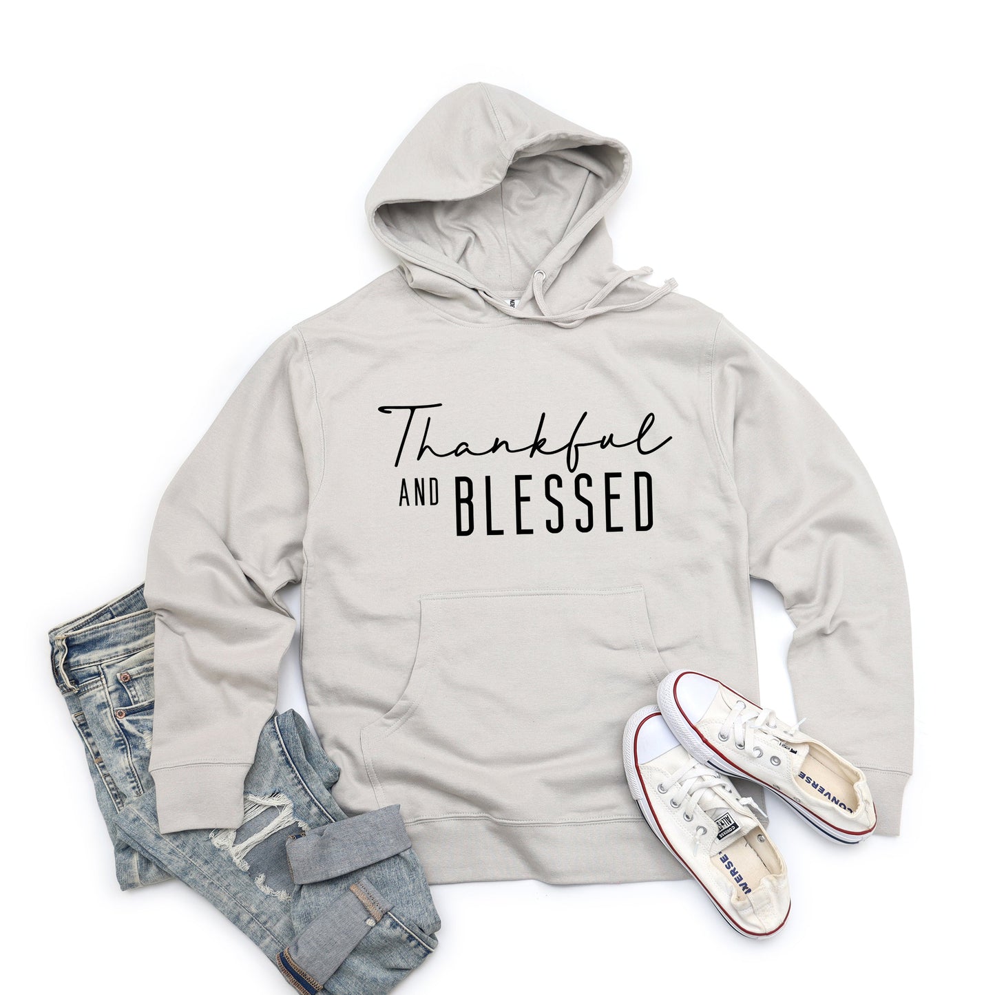 Thankful And Blessed | Graphic Hoodie