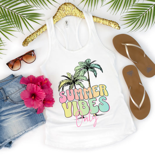 Summer Vibes Only | Racerback Tank