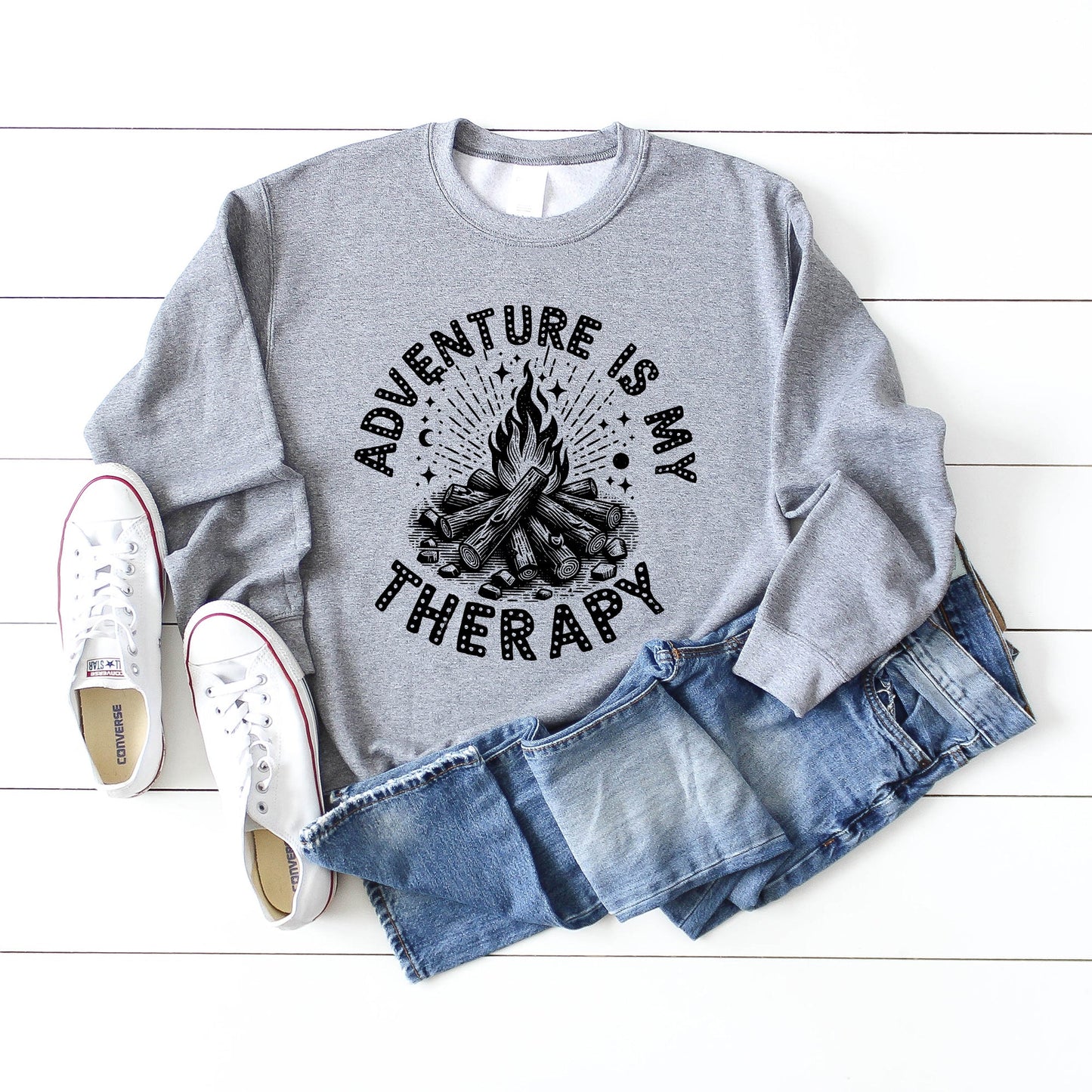 Adventure Is My Therapy | Sweatshirt