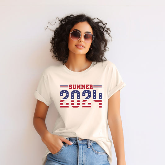 Stars And Stripes Summer 2024 | Short Sleeve Graphic Tee