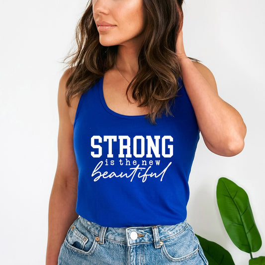 Strong Is The New Beautiful | Racerback Tank