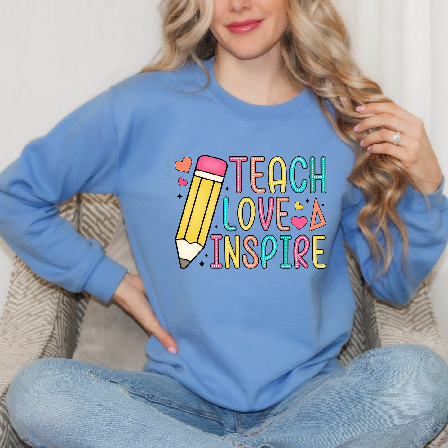 Teach Love Inspire Pencil | Sweatshirt