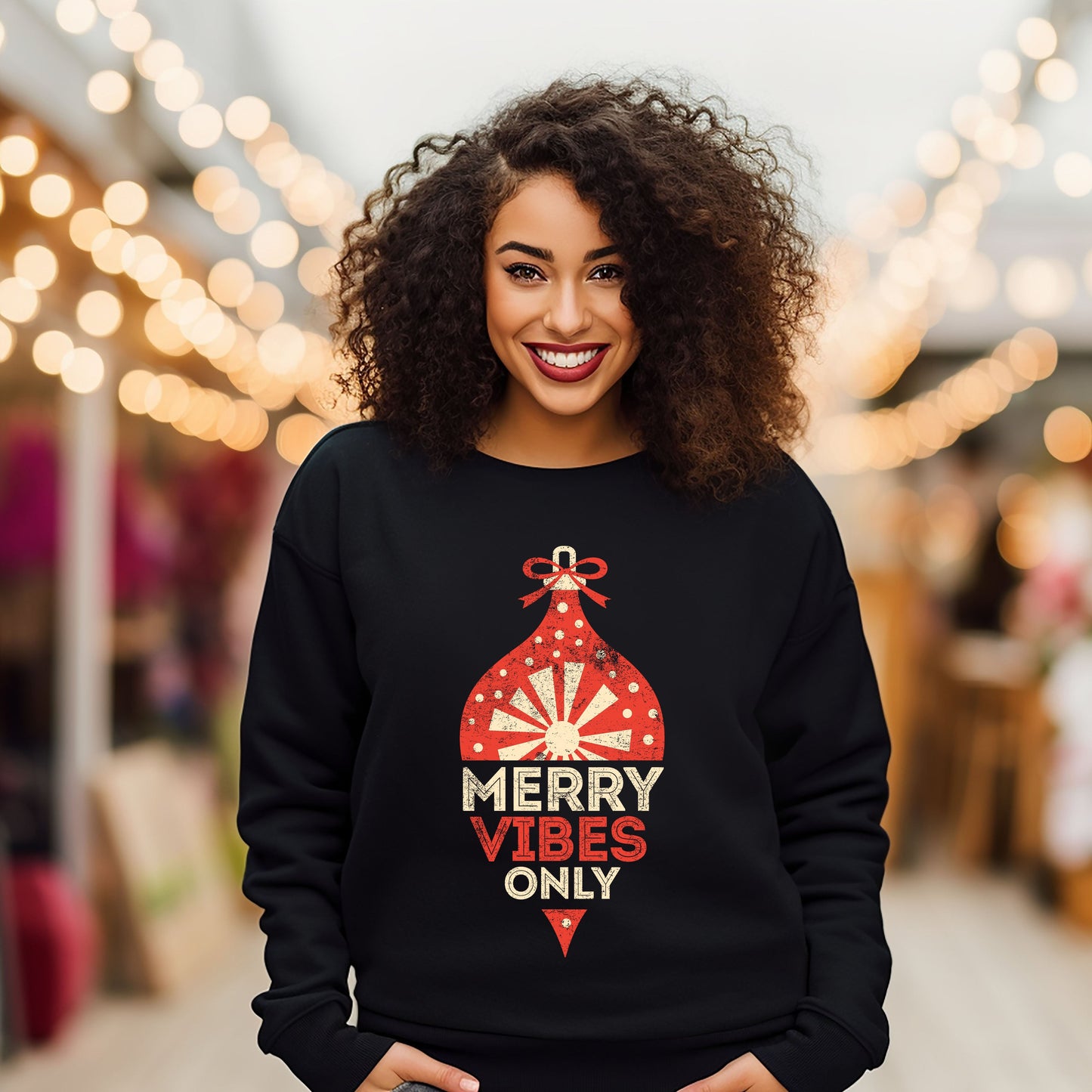 Merry Vibes Only | Sweatshirt