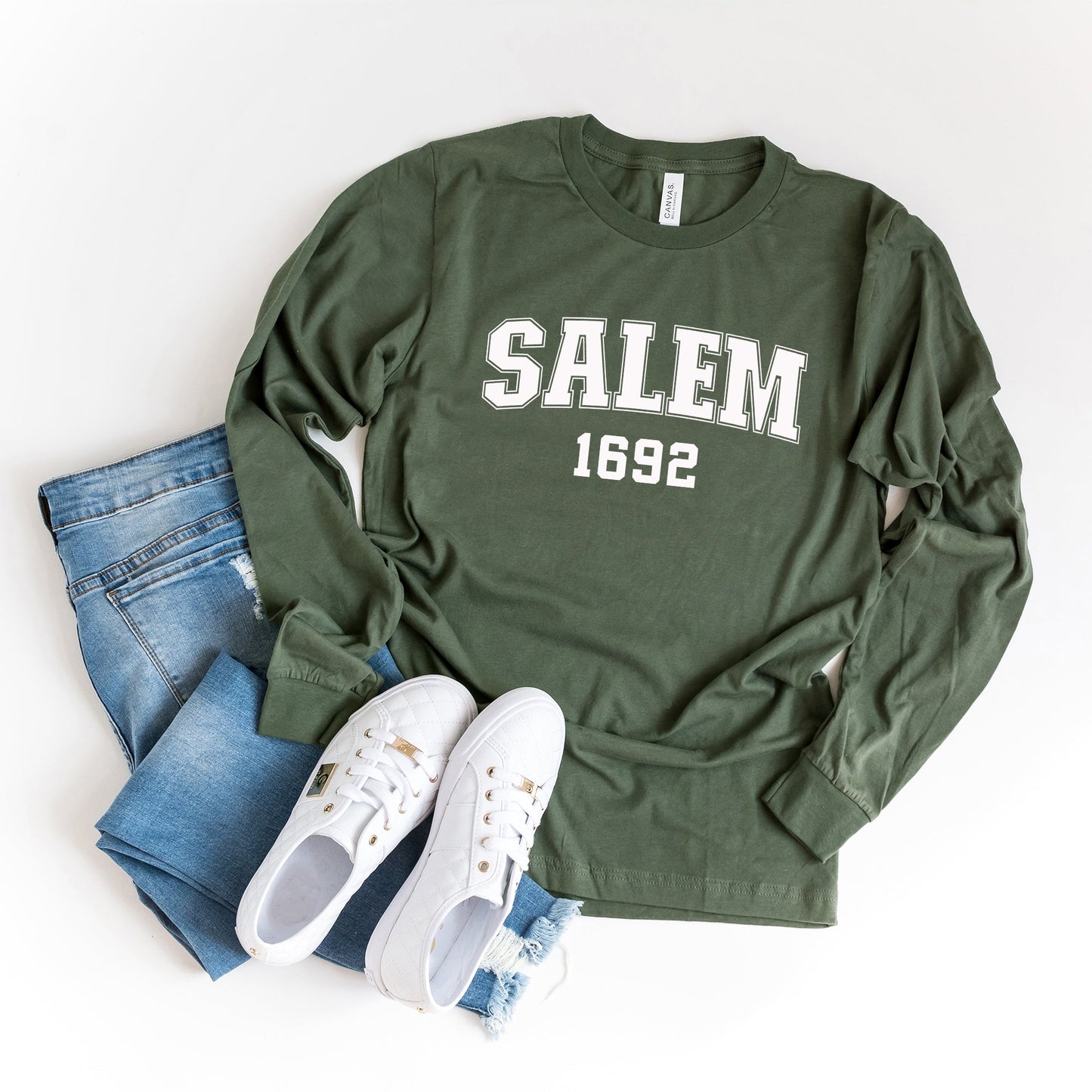 Varsity Salem 1692 | Long Sleeve Crew Neck