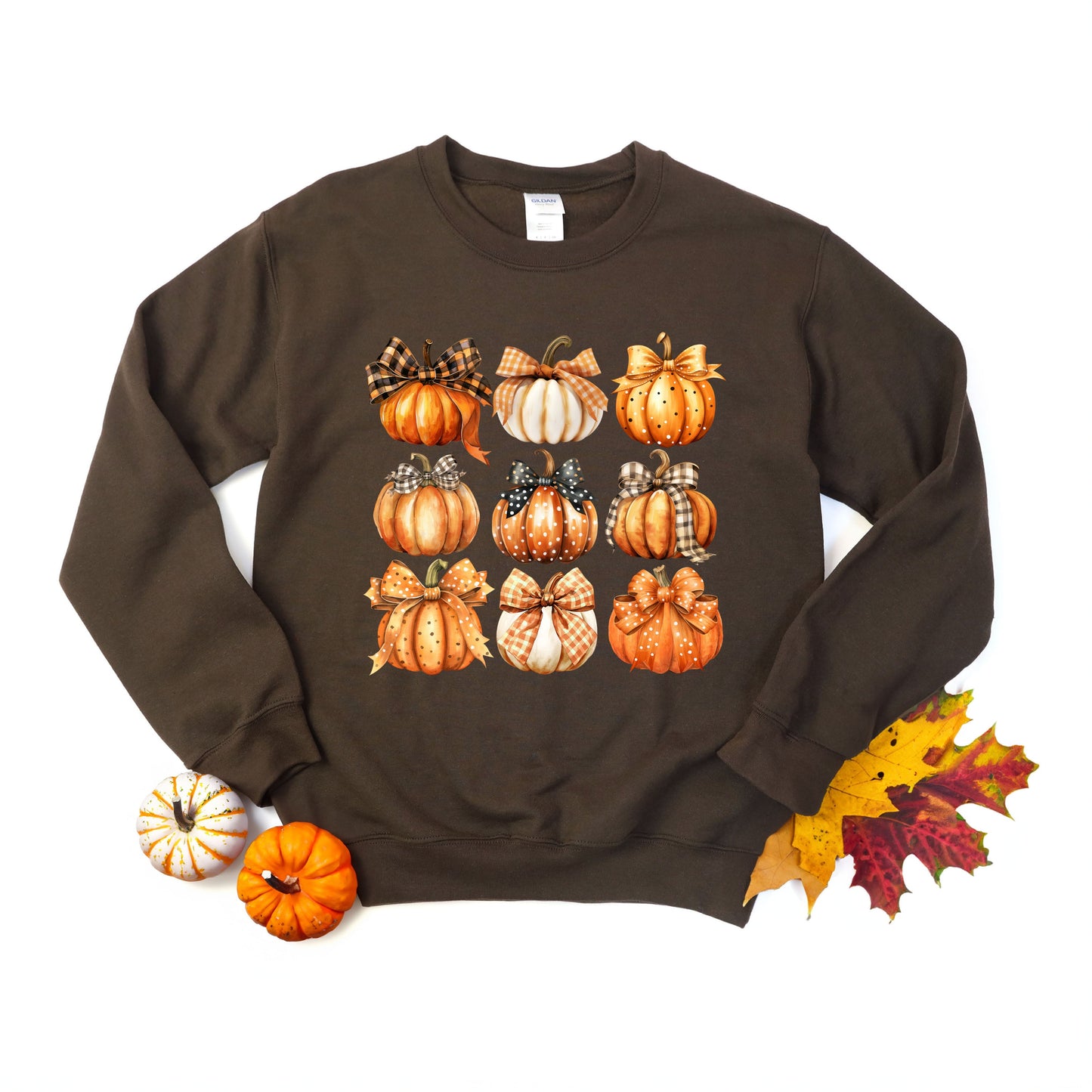 Coquette Fall Pumpkin Chart | Sweatshirt