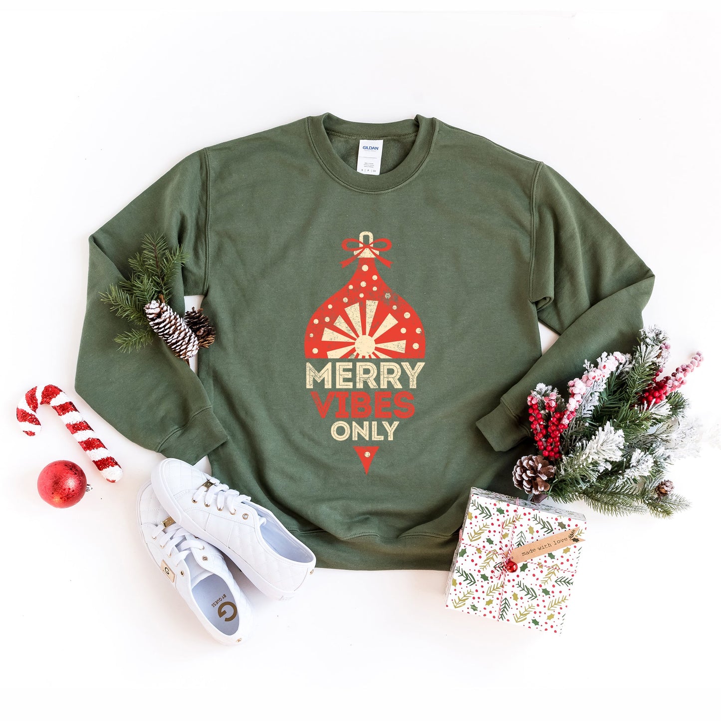 Merry Vibes Only | Sweatshirt