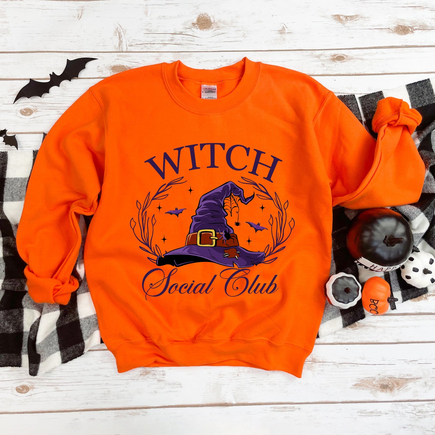 Witch Social Club Purple Hat | Sweatshirt