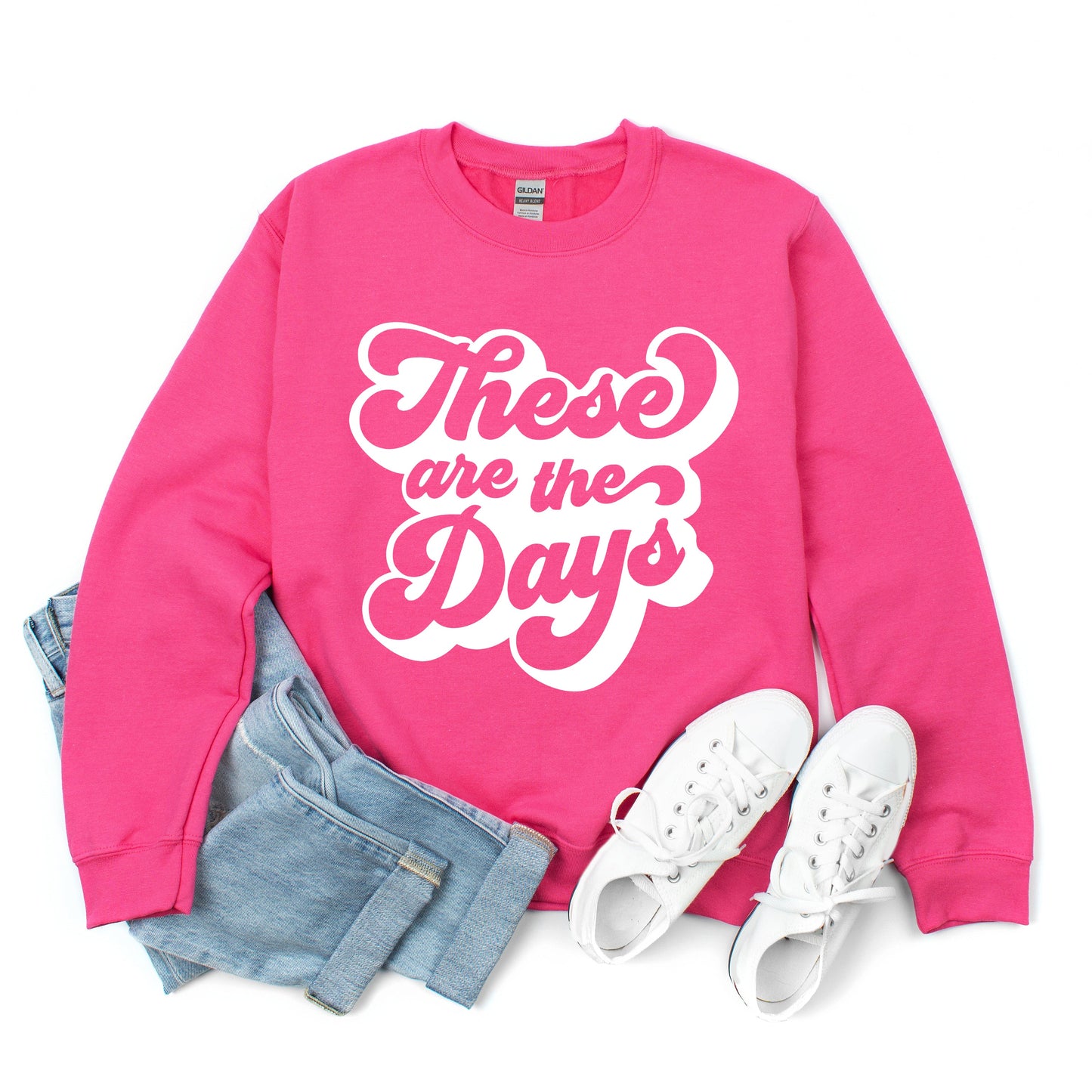 These Are The Days Retro | Sweatshirt