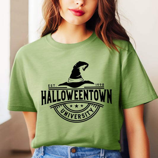 Halloweentown University Hat | Short Sleeve Crew Neck