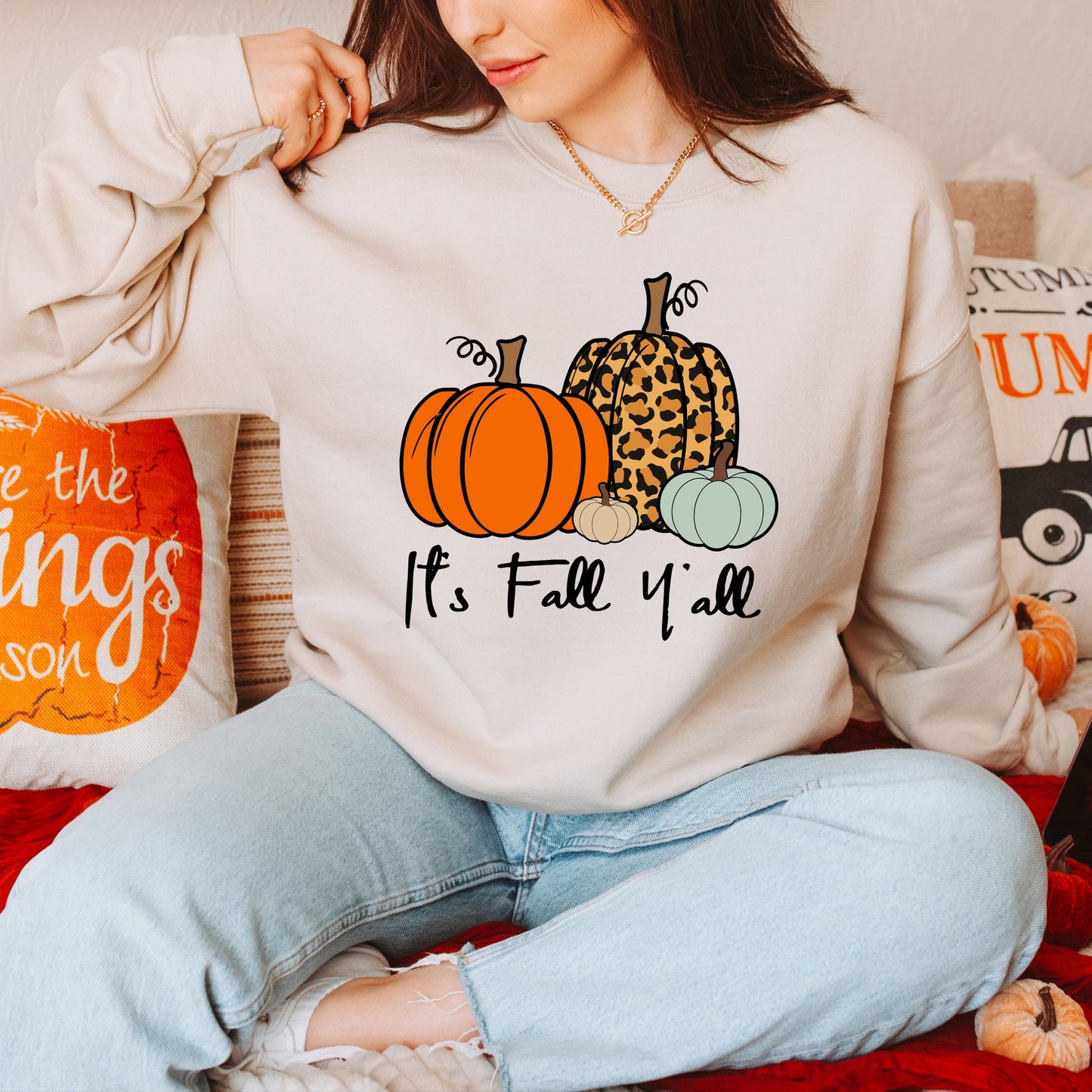 It's Fall Y'all Pumpkins | Sweatshirt