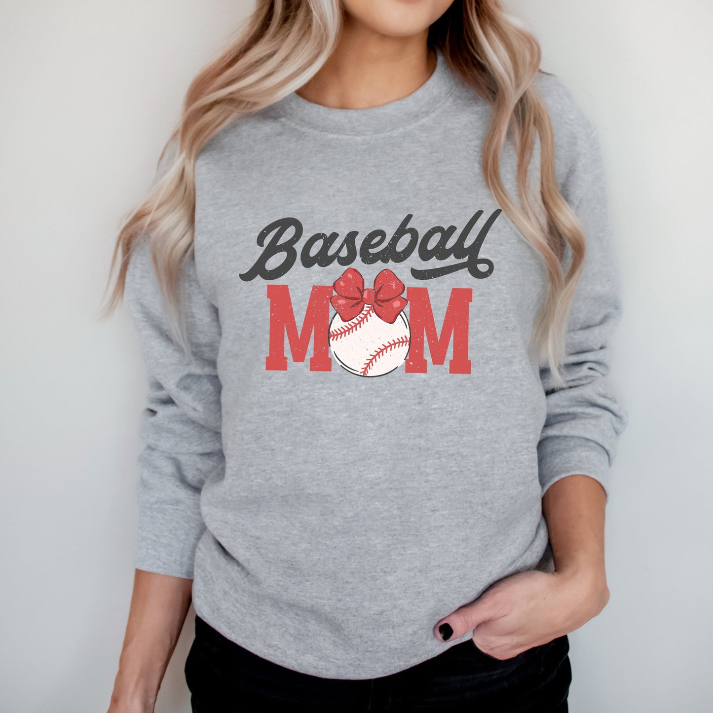 Coquette Baseball Mom | Sweatshirt